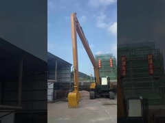 Robuuste veelzijdige graafmachine met lange voorzijde met één verbindingsconfiguratie Q345B Q690D