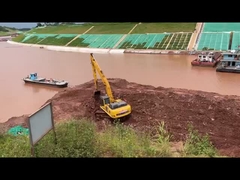 Q690D staal graafmachine lange boom 50ft