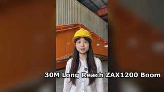 30 meter lange giek voor ZAX1200